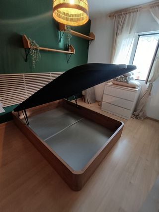 Colchon visco, canape abatible y somieres. CAMAS