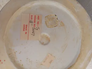 Pareja de tibores decorativos