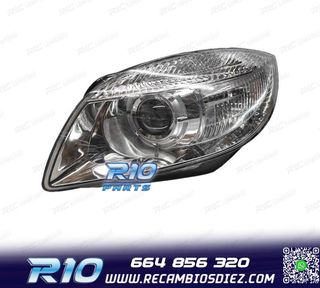 FARO IZQ CON REGULACIÓN ELÉCTRICA PARA SKODA FABIA 07-09 Y
