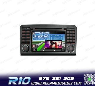 RADIO GPS ANDROID 12 MERCEDES ML W164 GL X164 05-12