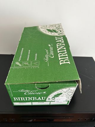 Pantofole Birinbau Blu Tg 38