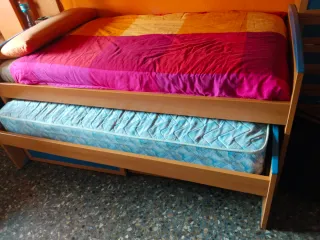 Cama nido con cajones