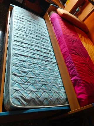 Cama nido con cajones