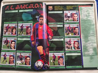 Álbum Cromos Liga Fútbol 01/02