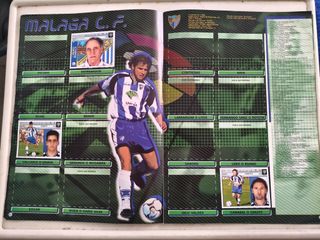 Álbum Cromos Liga Fútbol 01/02
