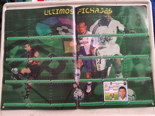 Álbum Cromos Liga Fútbol 01/02