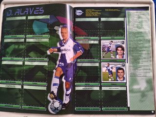 Álbum Cromos Liga Fútbol 01/02