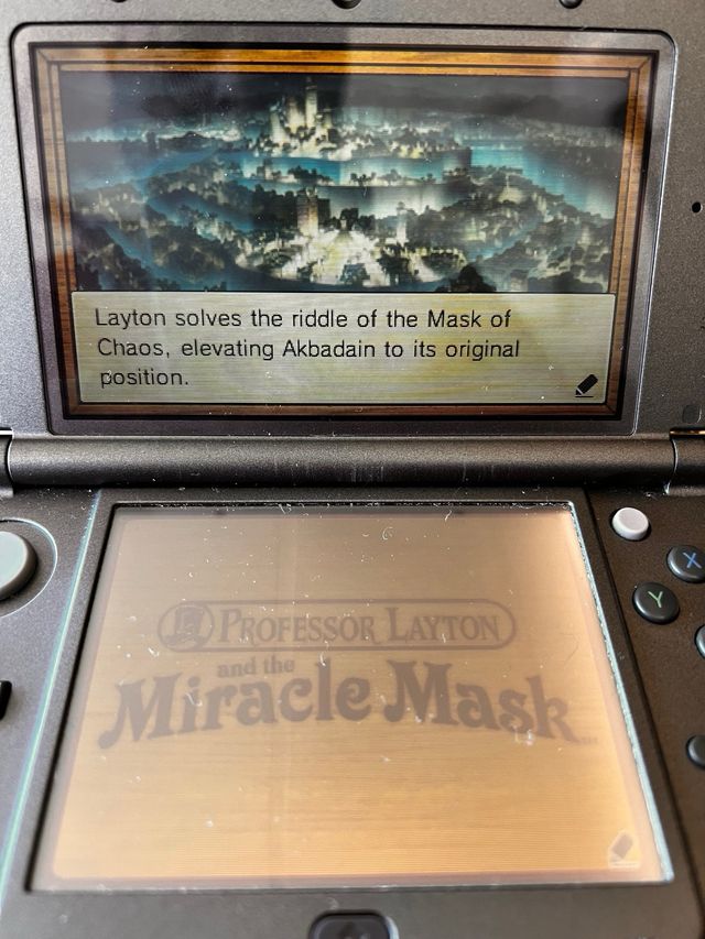 Professor Layton y la Máscara Milagrosa 3DS