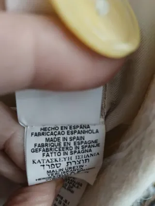 Abrigo talla 40 ZARA Lana&Alpaca Largo como nuevo