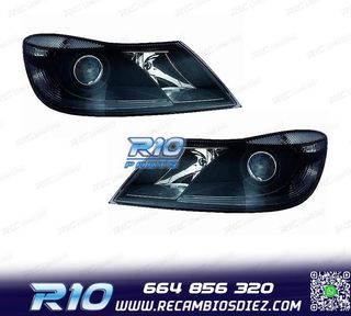 FAROS PARA SKODA OCTAVIA 4P COMBI 08-13 FONDO NEGRO
