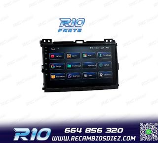RADIO GPS ANDROID 12 PARA TOYOTA LAND CRUISER 02-09