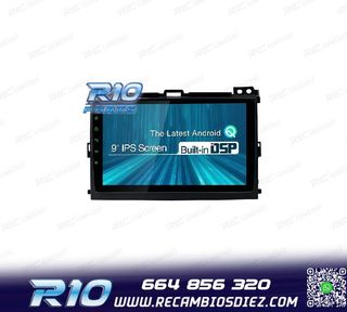 RADIO GPS ANDROID 12 PARA TOYOTA LAND CRUISER 02-09