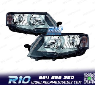 FAROS PARA SKODA OCTAVIA 4P COMBI 13-17 FONDO NEGRO
