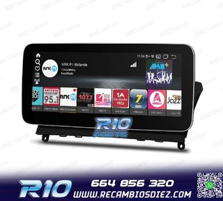 RADIO GPS ANDROID 12 PARA MERCEDES C W204 07-10