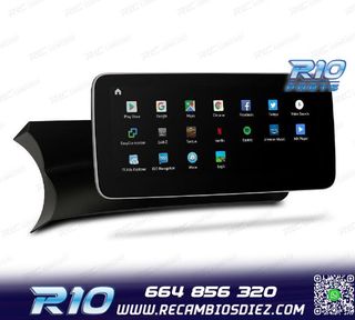 RADIO GPS ANDROID 12 PARA MERCEDES W204 11-14