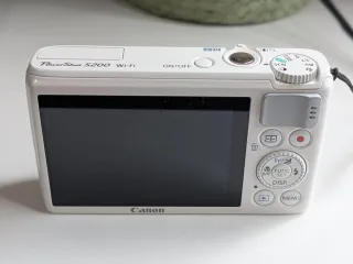 Canon PowerShot S200 Blanca + Extras