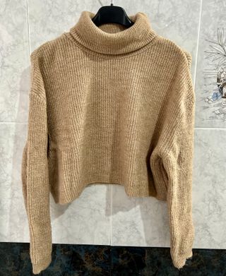 Lote 2 jerséis cuello alto punto