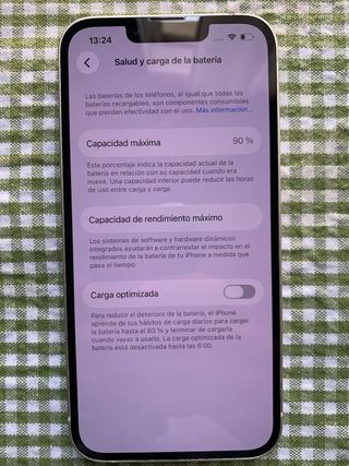 iPhone 13 90% salud