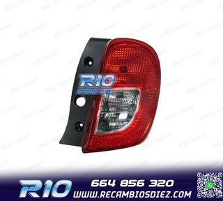 PILOTO DCH PARA NISSAN MICRA 14-17 BLANCO+ROJO