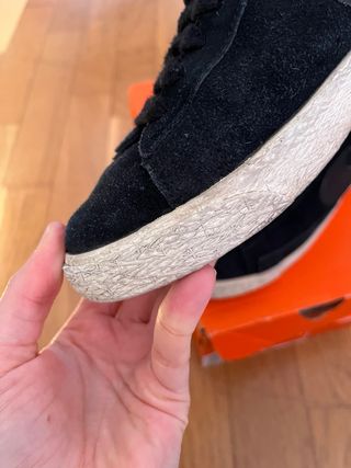 Nike Blazer negras con purpurina Talla 40