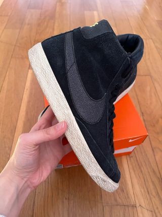 Nike Blazer negras con purpurina Talla 40