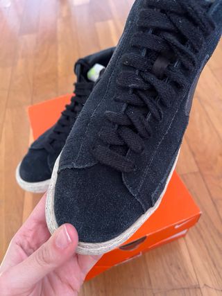 Nike Blazer negras con purpurina Talla 40