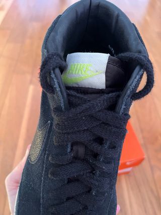 Nike Blazer negras con purpurina Talla 40