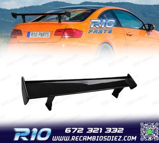 ALERON SPOILER BMW E46 COUPE 99-03 LOOK GTS NEGRO BRILLO