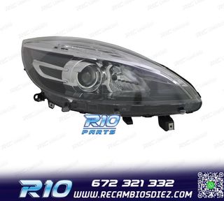 FARO DCH RENAULT SCENIC III 12-16 FONDO NEGRO