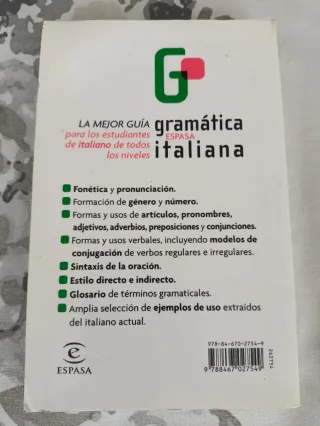 Gramática italiana
