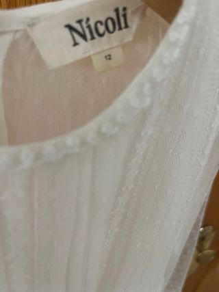 Vestido Comunión Niña Nícoli