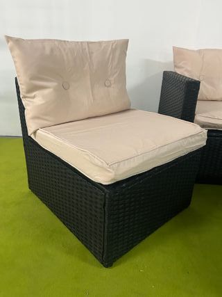 CONJUNTO JARDÍN ECONOMICO!! negro/baige (nuevo)