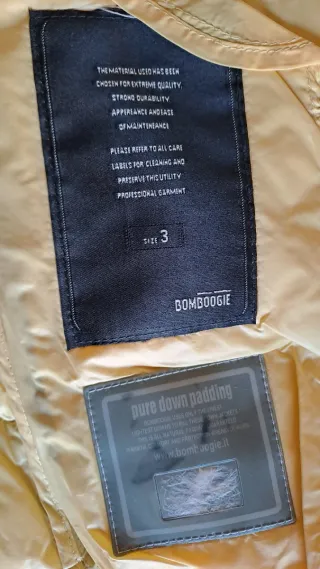 Bomboogie Piumino 100gr Taglia L