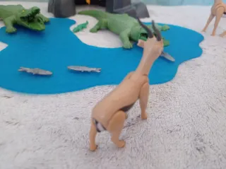 Playmobil Río con Cocodrilos y Gacelas AX