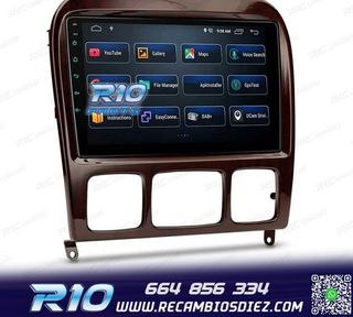 RADIO GPS ANDROID 13 MERCEDES CLASE S W220 98-05