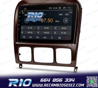RADIO GPS ANDROID 13 MERCEDES CLASE S W220 98-05