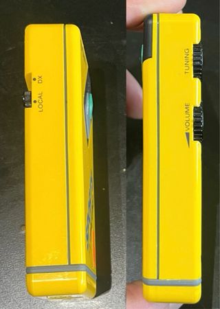 Sony Sports Walkman SRF-4 FM – Amarillo,  Vintage