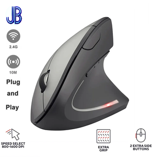 Ratón Vertical Ergonómico JB 2.4GHz Inalámbrico