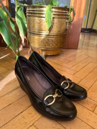 Zapatos Callaghan Negros Mujer