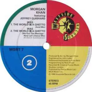 Morgan Khan The World Is A Ghetto Maxi Single 12"