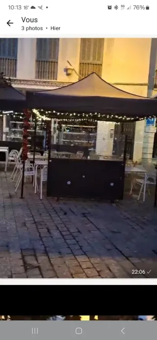 Carpa Mastertent Negra