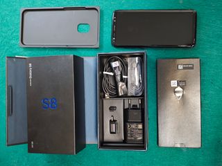 Samsung Galaxy S8 64GB Negro + 3 Fundas