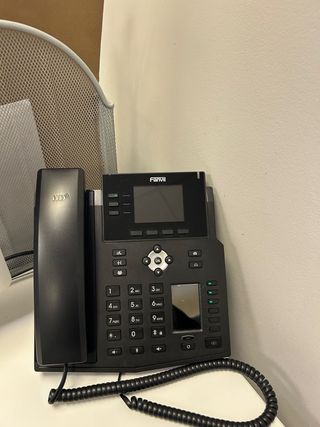 Teléfono Fanvil Negro