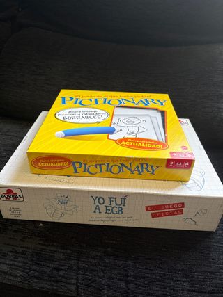 Pictionary y Yo Fui a EGB Juegos