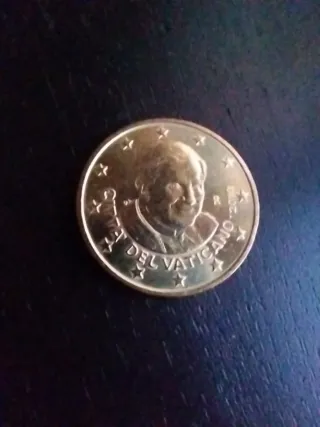 MONEDAS VATICANO 10 CÉNTIMOS BU S/C VARIOS AÑOS