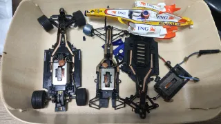 Desguace Scalextric F1 - Piezas y chasis