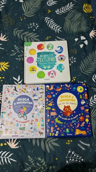 Pack libros infantiles busca y encuentra y abeceda