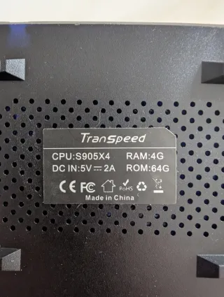 Transpeed S905 X4 Android TV Box