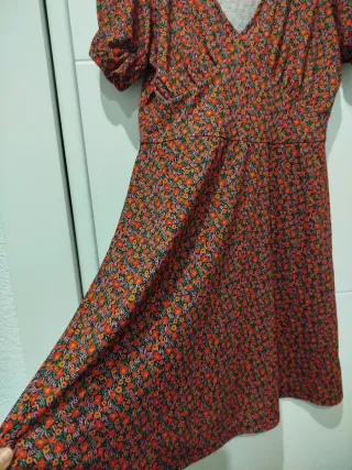 Vestido estampado floral Easy Wear talla S