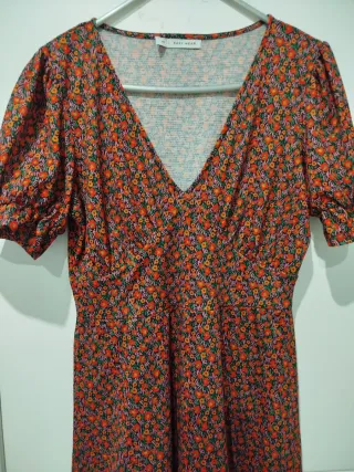 Vestido estampado floral Easy Wear talla S